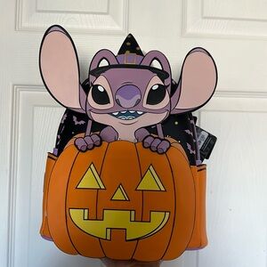 Lilo and stitch, Angel jack-o-lantern loungefly BNWT